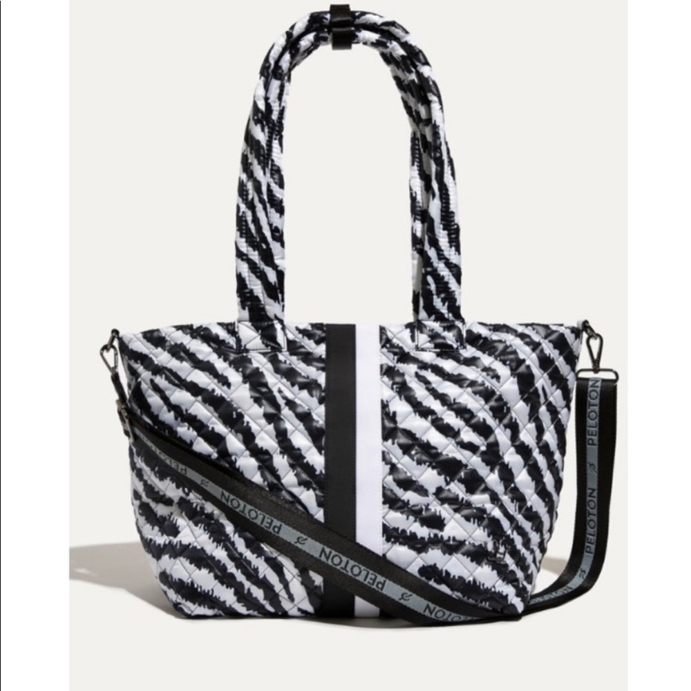 NWT peloton zebra kitchen sink tote